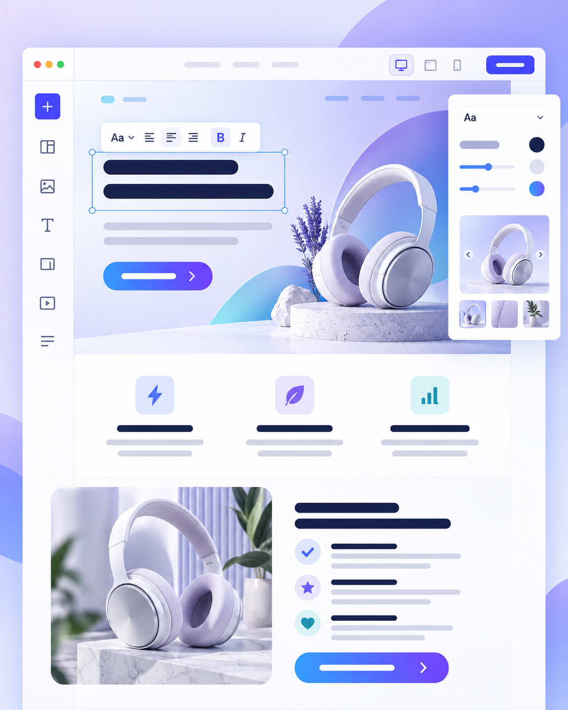 Creavelo website builder