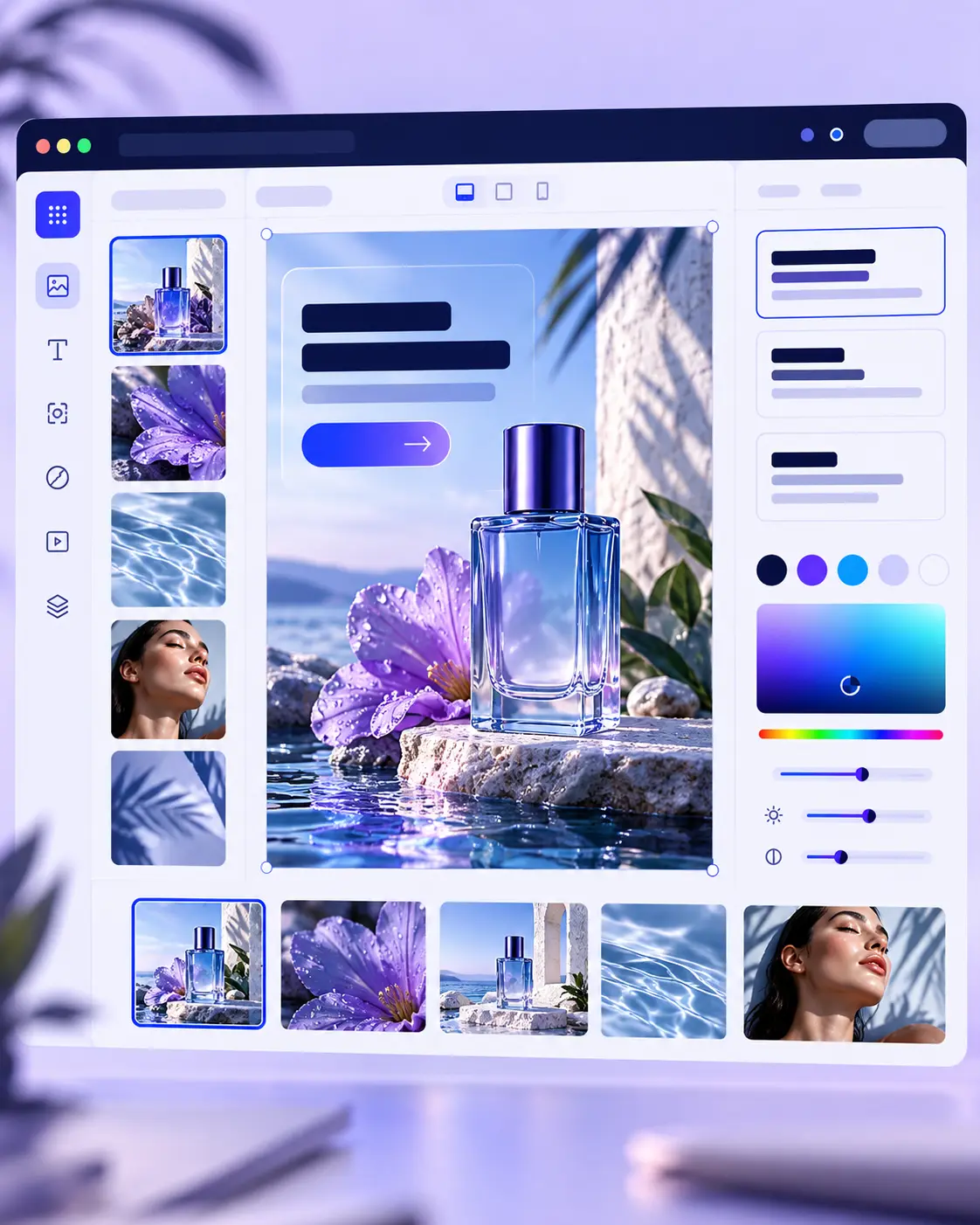 Creavelo creative editor